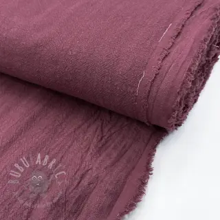 Esipesty pellava STONEWASHED PREMIUM bordeaux