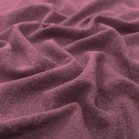 Ľan predpraný STONEWASHED PREMIUM bordeaux