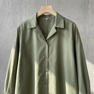 Bavlnená látka s viskózou olive