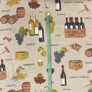 Sisustuskangas Linenlook Wine tasting