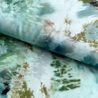 Viskoosi TWILL Messy TIE DYE design Ja