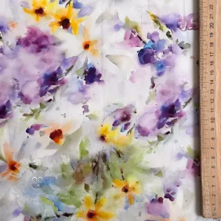 Puuvillakangas SATIN STRETCH Corn flowers