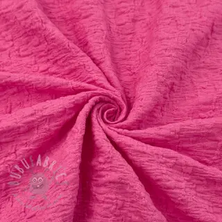Puuvillakangas SMOGGED EMBROIDERY fuchsia