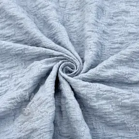 Puuvillakangas SMOGGED EMBROIDERY baby blue