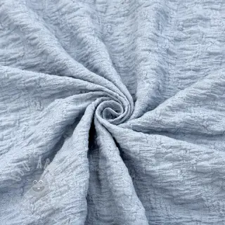 Puuvillakangas SMOGGED EMBROIDERY baby blue