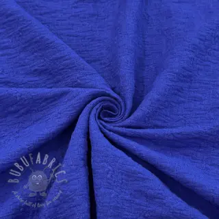 Puuvillakangas SMOGGED EMBROIDERY cobalt