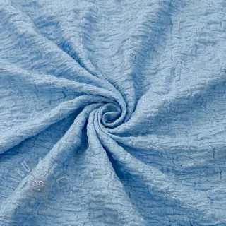 Puuvillakangas SMOGGED EMBROIDERY light blue