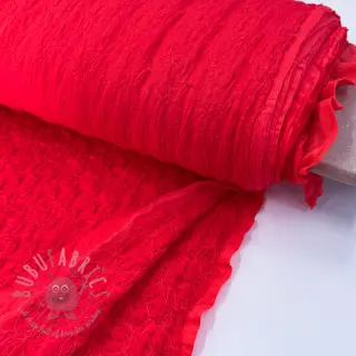 Puuvillakangas SMOGGED EMBROIDERY peach