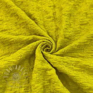 Puuvillakangas SMOGGED EMBROIDERY lime