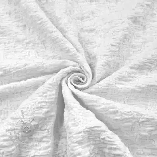 Bavlnená látka SMOGGED EMBROIDERY white