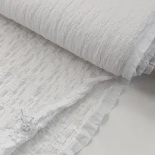 Puuvillakangas SMOGGED EMBROIDERY white