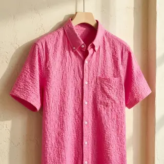 Bavlnená látka SMOGGED EMBROIDERY fuchsia