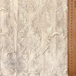 Puuvillakangas pellavalla JACQUARD RUFFLE
