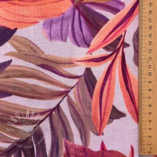 Viskoosi pellavalla Painted leaves