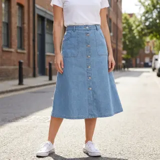JEANS DENIM Fabulous Drops light blue