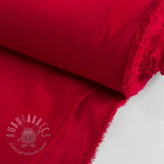 Vakosametti 21 W WASHED STRETCH dark red