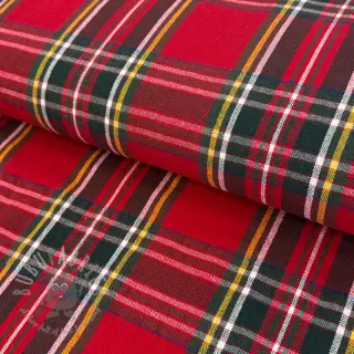 Sisustuskangas Ecossais rouge vert