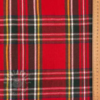 Sisustuskangas Ecossais rouge vert