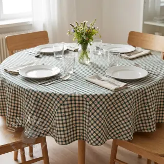 Sisustuskangas jacquard Villars ecru vert