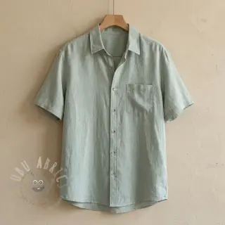 Pellava puuvillalla PLAIN mint