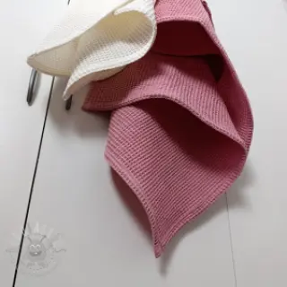 Puuvilla vohvelisidoksella mauve