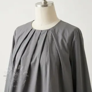 Puuvillapopliini 0151 dark grey