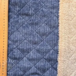 Vakosametti QUILT navy