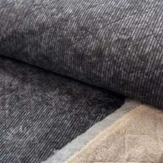 Vakosametti QUILT black
