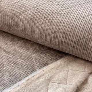 Vakosametti QUILT champagne