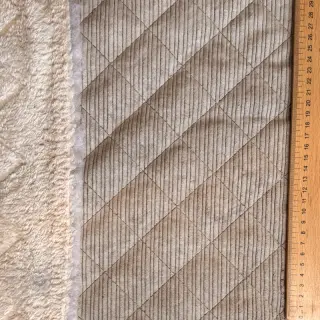 Vakosametti QUILT champagne