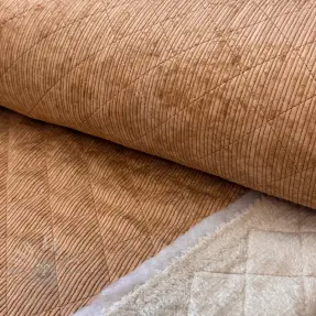 Vakosametti QUILT light brown