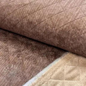 Vakosametti QUILT brown