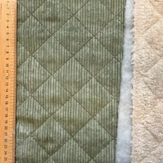 Vakosametti QUILT khaki