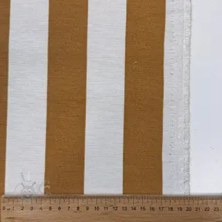 Sisustuskangas premium Joyful basic stripe yellow