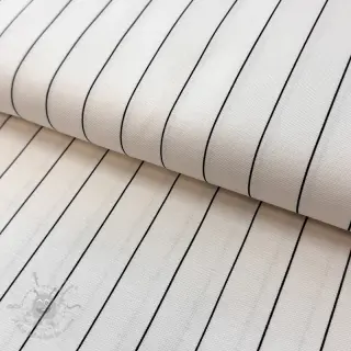 Sisustuskangas premium Perfect thin lines black