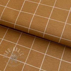 Sisustuskangas premium Freehand grid lines