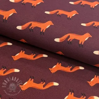 Sisustuskangas premium Fox parade mauve