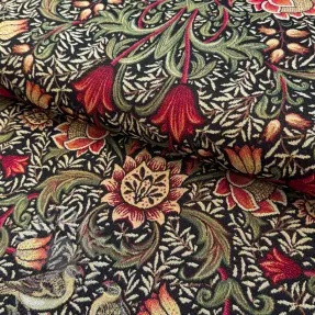 Sisustuskangas GOBELIN premium Ornate art craft black