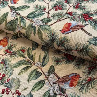 Sisustuskangas GOBELIN premium Robin winter charm