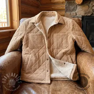 Vakosametti QUILT taupe