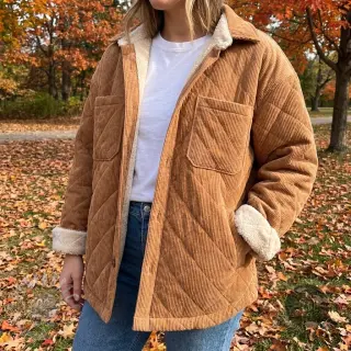 Vakosametti QUILT light brown