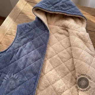 Vakosametti QUILT navy