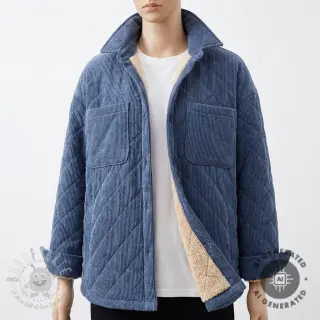 Vakosametti QUILT navy