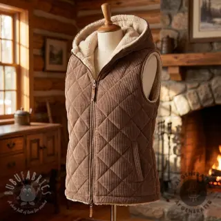 Vakosametti QUILT brown