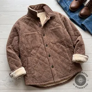 Vakosametti QUILT brown