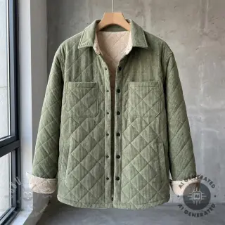 Vakosametti QUILT khaki
