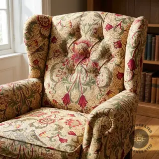 Sisustuskangas GOBELIN premium Ornate art craft beige