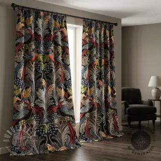 Sisustuskangas GOBELIN premium Leafy paradise bird
