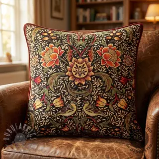 Sisustuskangas GOBELIN premium Graceful art craft black PANEL