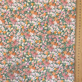 Neulos Tossed small flowers sage digital print